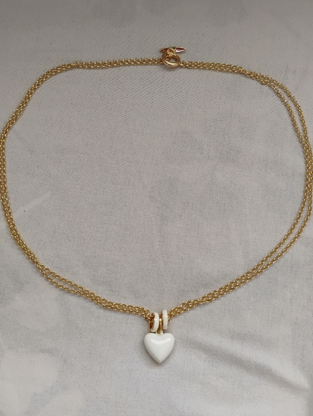 Roxanne Assoulin The Pavé Slider Necklace With Cream Charm